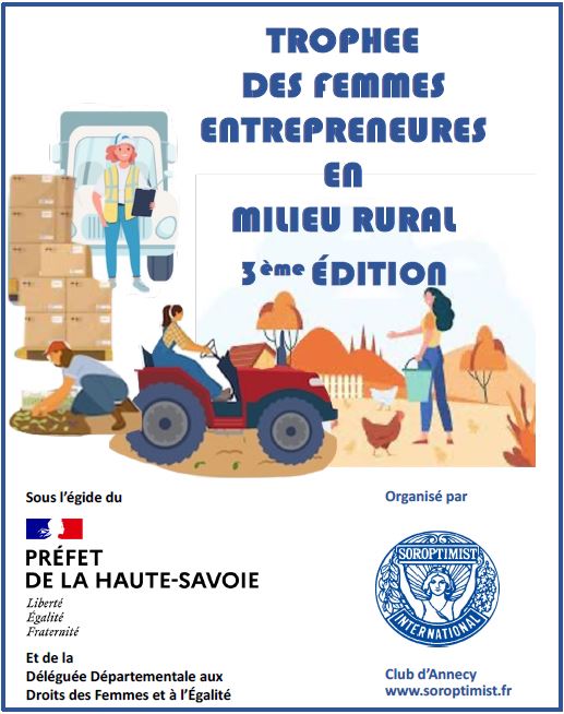 3ème édition : Trophée des femmes entrepreneures en milieu rural